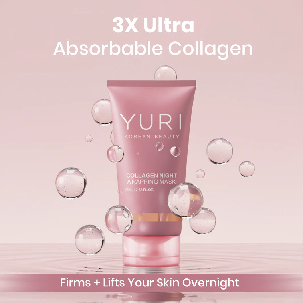 ماسك يوري الكوري بالكولاجين – لبشرة مشدودة، ناعمة وزجاجية من أول استعمال